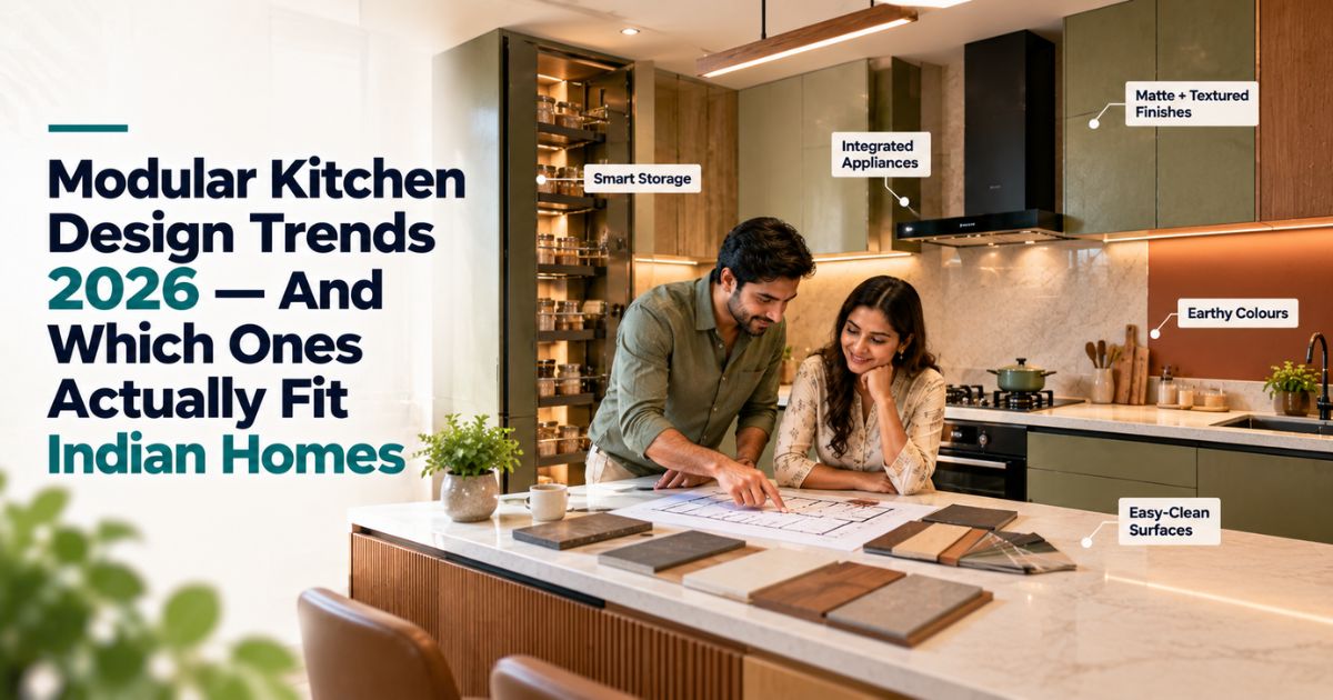 Modular Kitchen Design Trends 2026 — And Which Ones Actually Fit Indian Homes